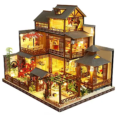 Casa em Miniatura Realista Japonesa