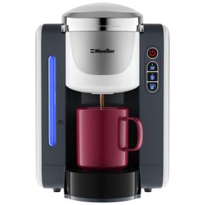 Cafeteira Elétrica Programável Desligamento Automático 285ml Compatível Com Todas as Cápsulas de Café, MUELLER AUSTRIA KC 21, Preto