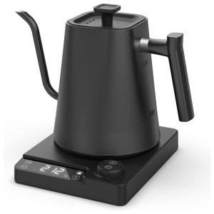 Chaleira Elétrica 900mL com Desligamento Automático e Controle de Temperatura, 1200W, Branca, 110v, GOODGAD, Branco