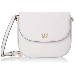 Bolsa de Ombro Feminina em Couro, Branca, MICHAEL KORS 32S8GF5C0T, Branco