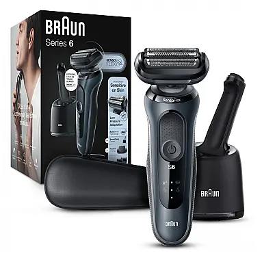 Barbeador Elétrico Masculino Portátil Braun