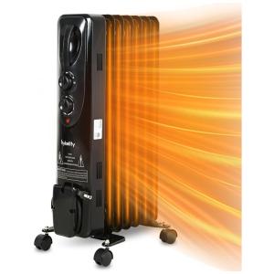 Lareira Elétrica de Embutir A48x91L com Controle Remoto e Digital, Luz LED, Chama Ajustável e Temporizador, 1500W, 110v, HYKOLITY, Preto