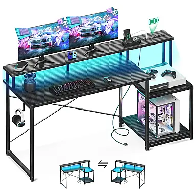 Mesa Gamer de Fibra de