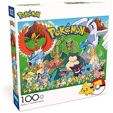 Quebra-Cabeça Pokémon Fan Favorites 100