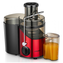 Extrator de Sucos Juilist 7,62 cm Wide Mouth Max Power 800W - Vermelho Brilhante