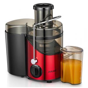Extrator de Sucos Juilist 7,62 cm Wide Mouth Max Power 800W - Vermelho Brilhante