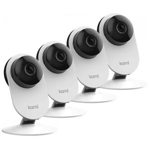 Sistema de Câmeras de Segurança 1080P IP sem Fio 4 UN YI, Branca