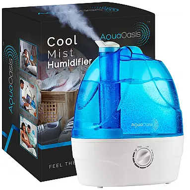 Umidificador Ultrassônico Silencioso 24H de