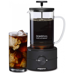 Máquina de Café Gelado Preparação em 15 Min, 110V Presto 02937 Dorothy, Preta