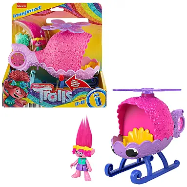 Conjunto Troll e Helicóptero para