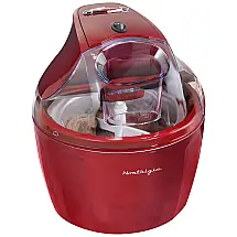 Máquina de Sorvete Automática 1,5L de Capacidade, 110v, NOSTALGIA Personal, Vermelho