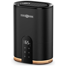 Umidificador Ultrassônico Portátil 4L com Aromaterapia, até 30H, Área 30m2, 110v, PARIS RHÔNE PE AH017, Preto