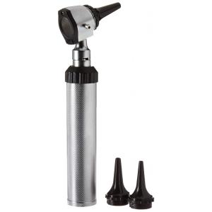 Conjunto de Otoscópio ZetaLife, Com Luz, Profissional, ZYREV, Prateado