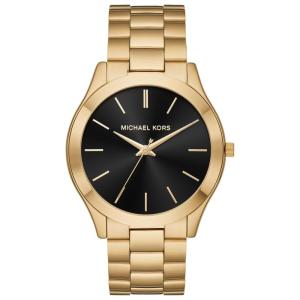Relógio Slim Runway em aço inoxidável, MICHAEL KORS MK8621, Dourado