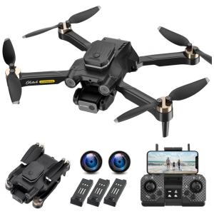 Mini Drone Dobrável 4K HD GPS com Transmissão 5G FPV, Ideal para Iniciantes e Adultos, TTBD TOYS