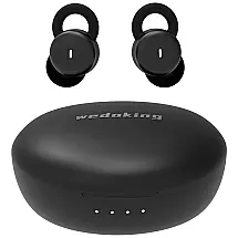 WEDOKING Fone de Ouvido sem Fio e com Bluetooth, Preto