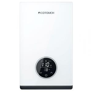 Aquecedor de Água Elétrico Sem Reservatório Ecotouch Branco Automodulante Ponto de Uso 8kW 240V ECO80S
