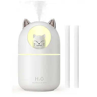 Umidificador Ultrassônico Portátil 300mL, 110v,