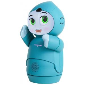 Robô Moxie Educativo com Tecnologia IA GPT Aumenta a Confiança das Crianças, 5 a 10 Anos, Azul