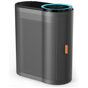 Purificador de Ar com Filtro HEPA H13 para Grandes Espaços 101 m2, 110V, AROEVE, Cinza