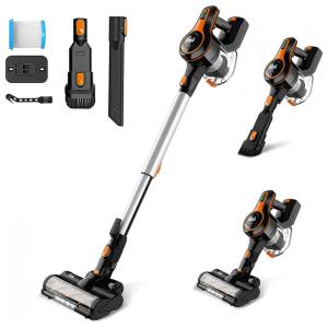 INSE S610 Aspirador de Pó sem Fio Potente 250W 25 kpa até 45 Min de Ação, 110V, Laranja