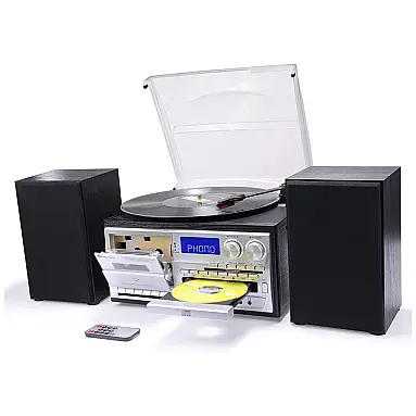 Toca Discos Retro 3 Velocidades
