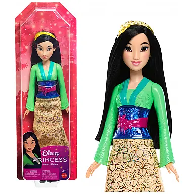Boneca Princesas Disney Mulan com