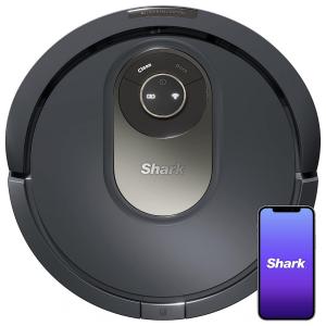 Aspirador de Pó Robô com Conexão via APP WIFI e Detecção de Objetos, 110V, Shark AV2001, Preto