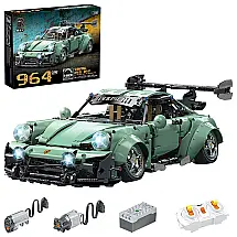 Carro para Montar, com Controle Por APP, 2.435 Peças, Idade Recomendada 12 Anos, KBOX, Verde