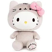 Pelúcia Hello Kitty para Crianças Maiores de 1 Ano, GUND 6062015, Branco