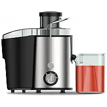 Centrifuga de Frutas com 2 Velocidades e Função Anti Gotejamento, 110V, ELIKIDSTO, Prata