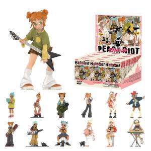 POP MART Peach Riot Rise Up Série 12 mini figures colecionáveis, PVC, blind box, até 13,7cm, edição secreta, ideal para decoração
