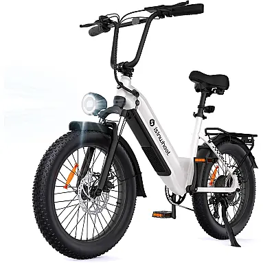 Bicicleta Elétrica isinwheel U8 Milky
