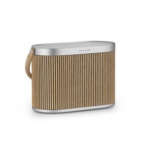 Caixa de som portátil Bluetooth Bang & Olufsen Beosound A5 marrom carvalho Oak Wi‑Fi som 360° 280W bateria 12h 110V