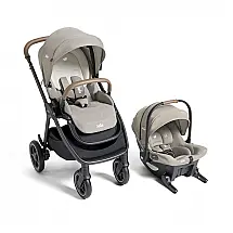 Carrinho e Bebê Conforto Joie Kava 4-em-1 Dove Até 22,7 kg Recém-Nascido a Criança Pequena