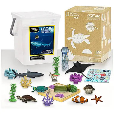 Banheira Áquario com Animais Marinhos