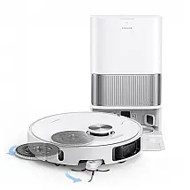 Robô Aspirador Dreame L40s Ultra 19.000Pa Sucção com Esfregão Autolimpante e Estação PowerDock Branco