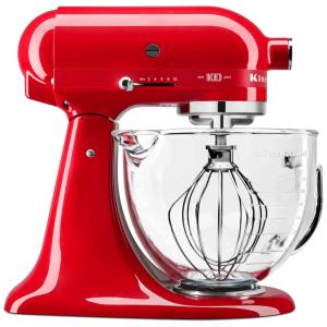 KitchenAid Batedeira QueenOfHearts, Ed.Limitada, 4,5 Vermelha 110V