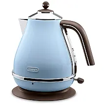Chaleira Elétrica 1L, Aço Inoxidável, com Desligamento Automático, 1200W, 110v, DELONGHI KBOV1200J AZ, Azul