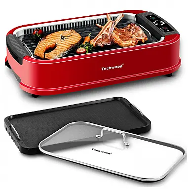 Churrasqueira Grill Elétrica com Tampa