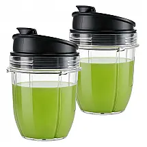 joystar Jarra de Reposição 350ml com Tampa Bico para Blender Nutri Ninja 900W/1000W Auto iQ Série 2