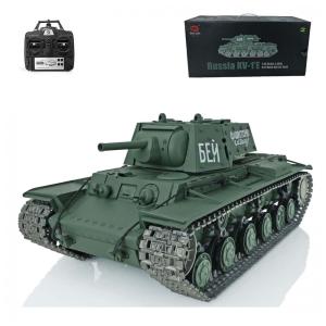 Tanque de Guerra TOUCAN RC HOBBY Soviet KV 1 3878 com Controle Remoto, Escala 116, Verde
