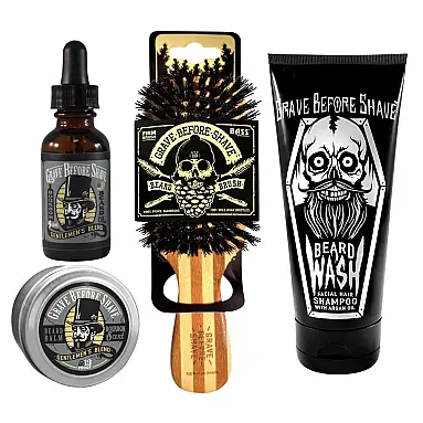 Kit para Barba Profissional Portátil
