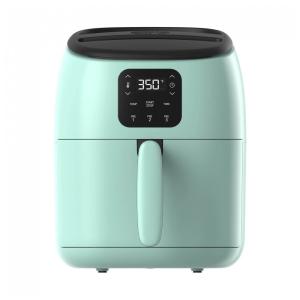 Fritadeira Elétrica AirFryer 2.6L com Painel Digital e Temperatura Ajustável, 110V, DASH, Azul