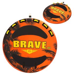 Boia Rebocável para 3 Pessoas com Capa de Nylon 840D Super Forte e 6 Alças, XGeek, Laranja