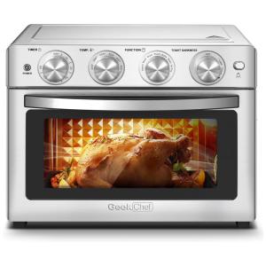 Forno Elétrico de Bancada 23 Litros com Acessórios Extras 110V 1700W Geek Chef Preto