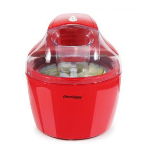 Americana Máquina de Sorvete Automática 1,5L de Capacidade, 110v, ELITE GOURMET EIM 1400R, Vermelho