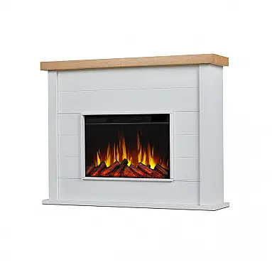 Lareira Elétrica Real Flame 124x97cm