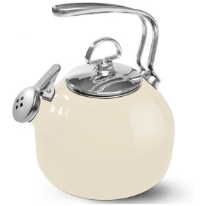 Chalei de Chá 1.8L em Aço Inoxidável com Apito, CHANTAL 37 18S RA, Vermelho