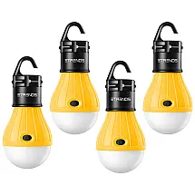 Lanterna LED Resistente a Água Controle de Luz por Dimmer Presa Por Gancho 4 Peças